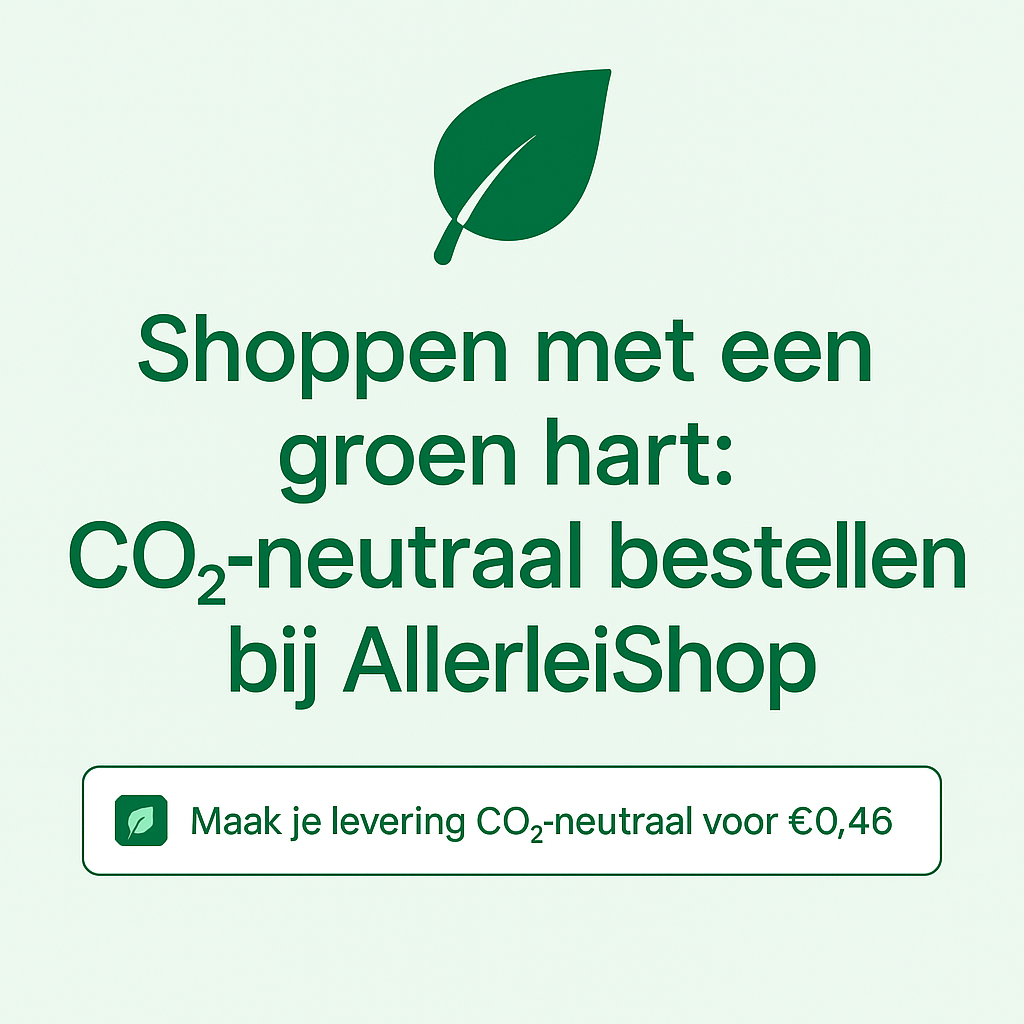Shoppen met een groen hart: CO₂-neutraal bestellen bij AllerleiShop 🌱