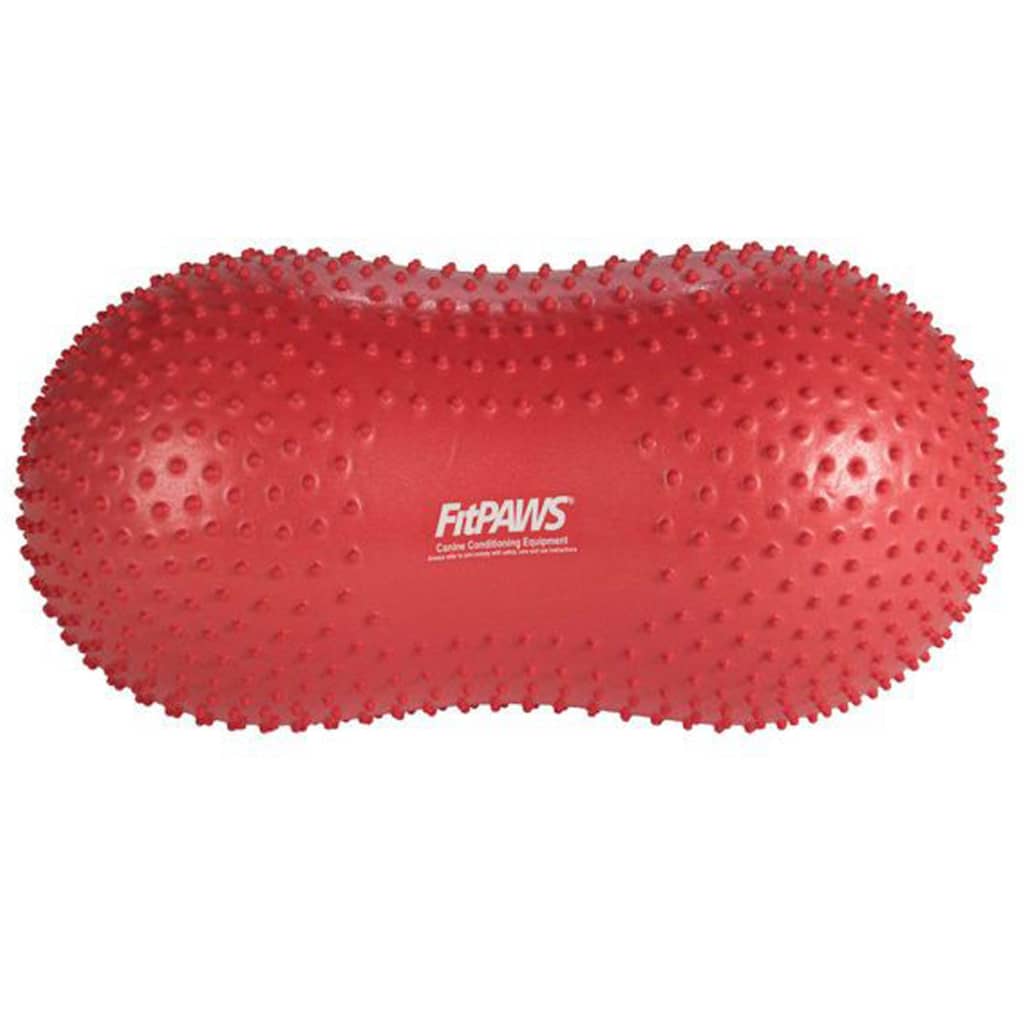 FitPAWS Dierenbalansplatform Trax Peanut 50 cm rood - AllerleiShop