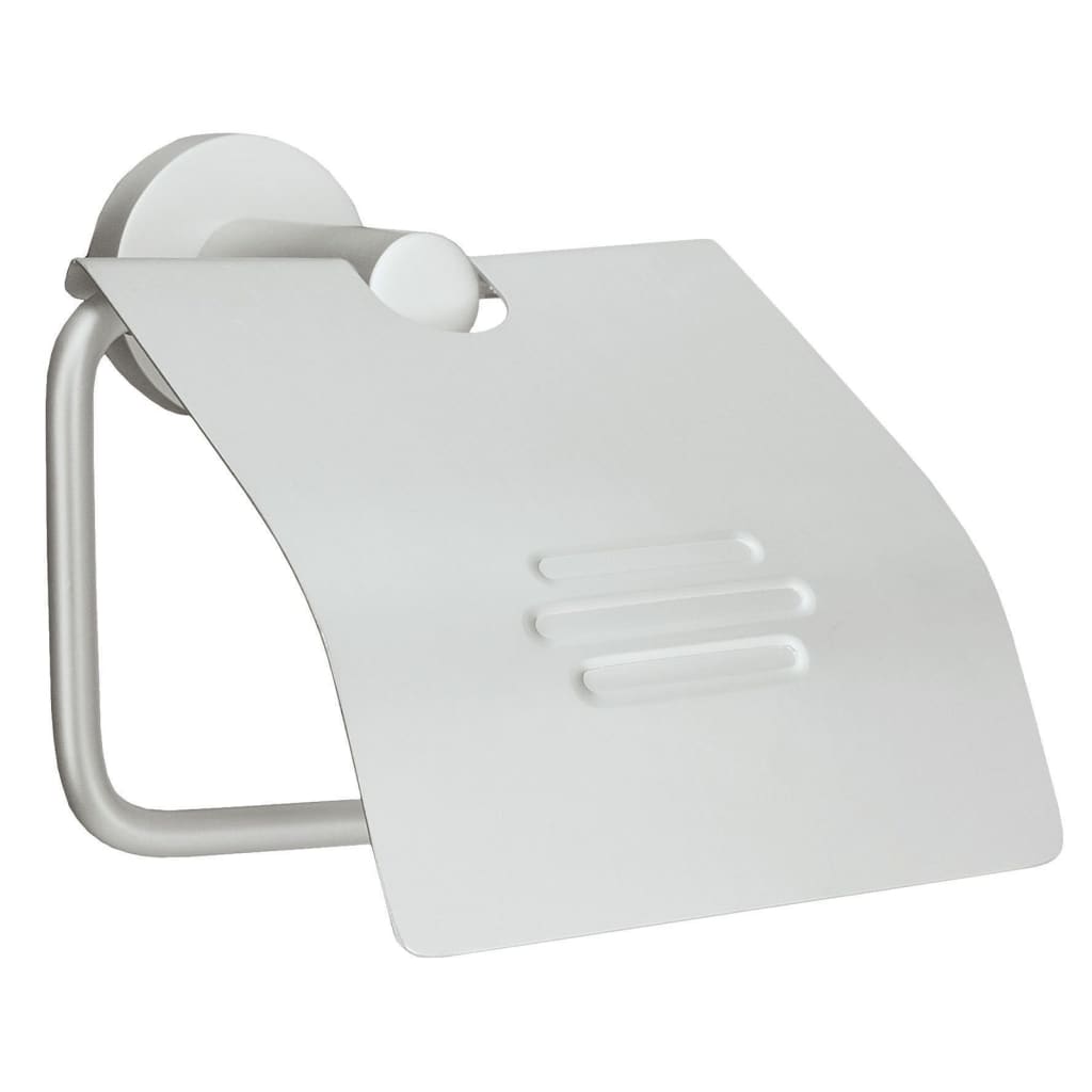 Kleine Wolke Toiletrolhouder met deksel Apollo aluminium - AllerleiShop