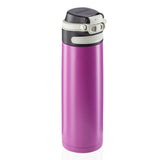 Leifheit Thermosfles Flip 600 ml paars - AllerleiShop