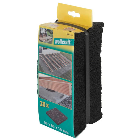 wolfcraft Steunpads voor leggen van terras 20 st 6987000 - AllerleiShop