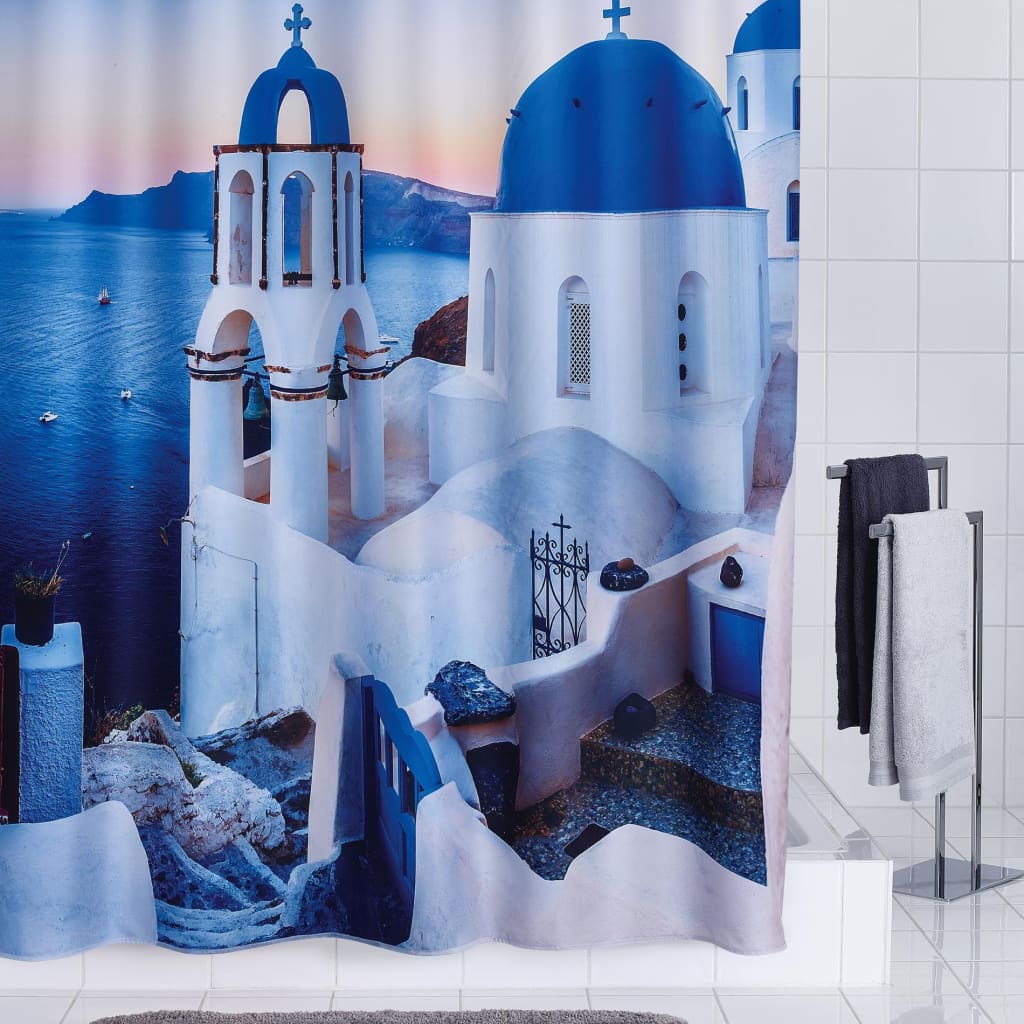 RIDDER Douchegordijn Santorini 180x200 cm - AllerleiShop