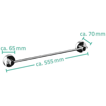 RIDDER Handdoekenstang 55,5x7x6,5 cm chroom 12120000 - AllerleiShop