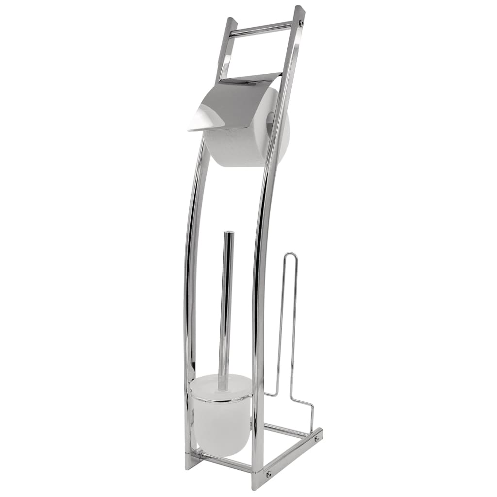 RIDDER Toiletborstelset 3-in-1 Fabio glanzend chroom - AllerleiShop