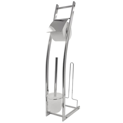 RIDDER Toiletborstelset 3-in-1 Fabio glanzend chroom - AllerleiShop