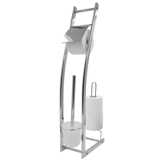 RIDDER Toiletborstelset 3-in-1 Fabio glanzend chroom - AllerleiShop