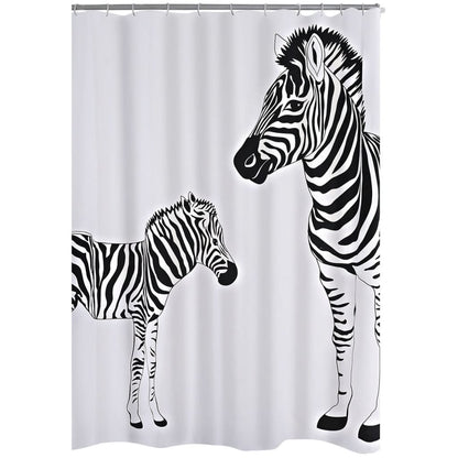 RIDDER Douchegordijn Zebra 180x200 cm - AllerleiShop