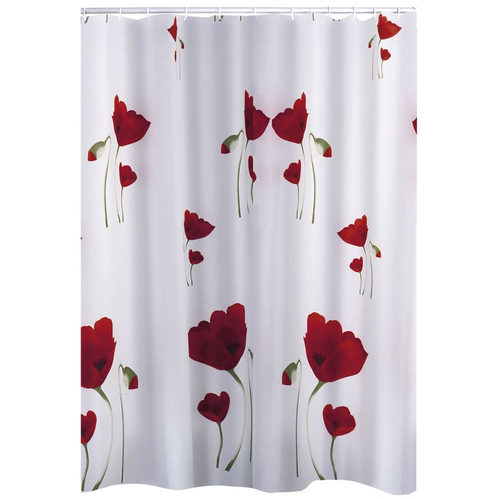 RIDDER Douchegordijn Mohn 180x200 cm - AllerleiShop