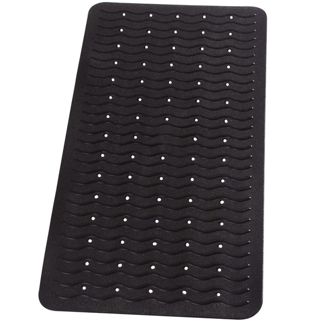 RIDDER Badmat anti-slip Playa 80x38 cm zwart 68310 - AllerleiShop