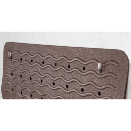 RIDDER Badmat anti-slip Playa 80x38 cm zwart 68310 - AllerleiShop