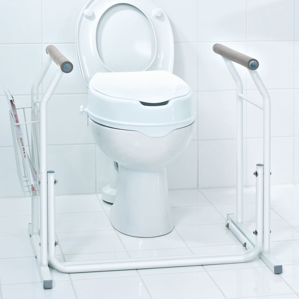 RIDDER Toiletgreep mobiel 150 kg wit A0110101 - AllerleiShop