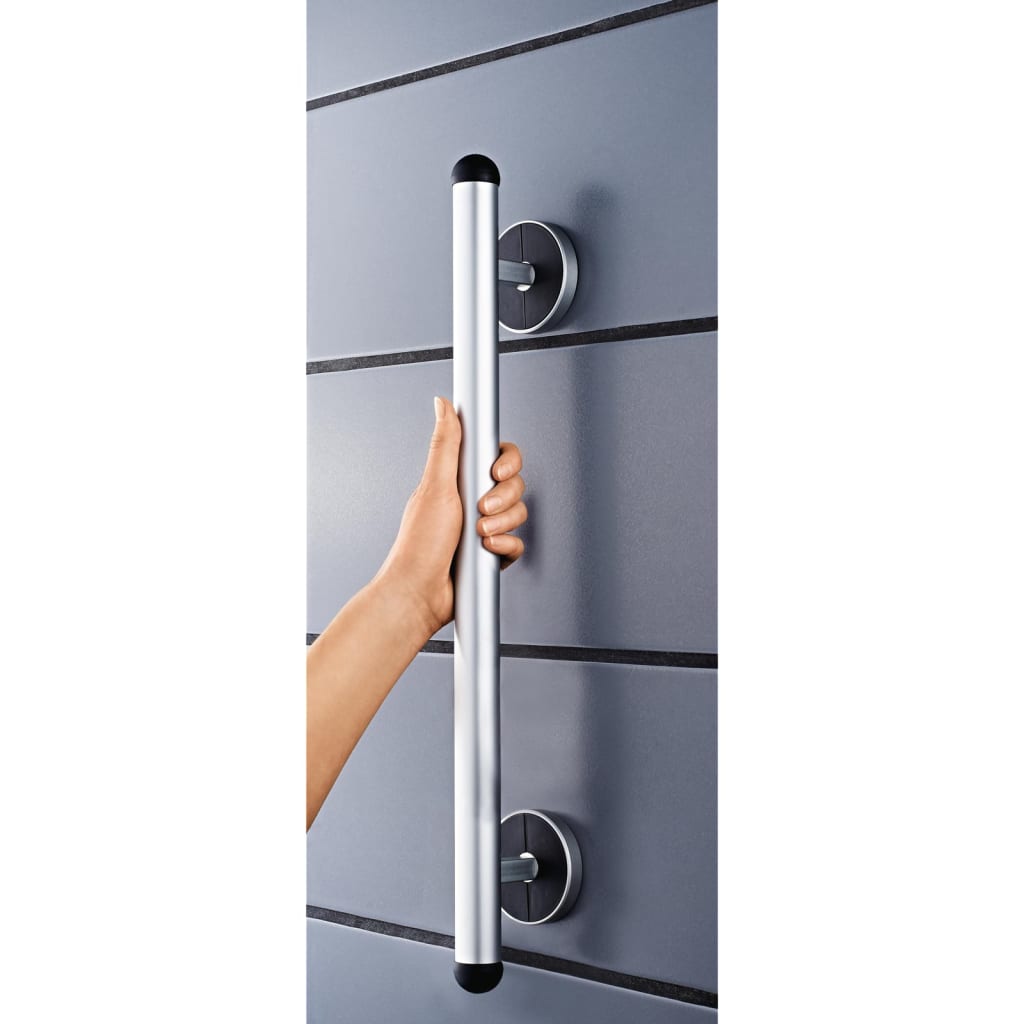 RIDDER Badkamer handgreep Premium 60 cm aluminium zilverkleurig - AllerleiShop