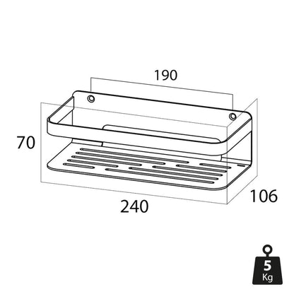 Tiger Badkorf Caddy chroom 1400030346 - AllerleiShop