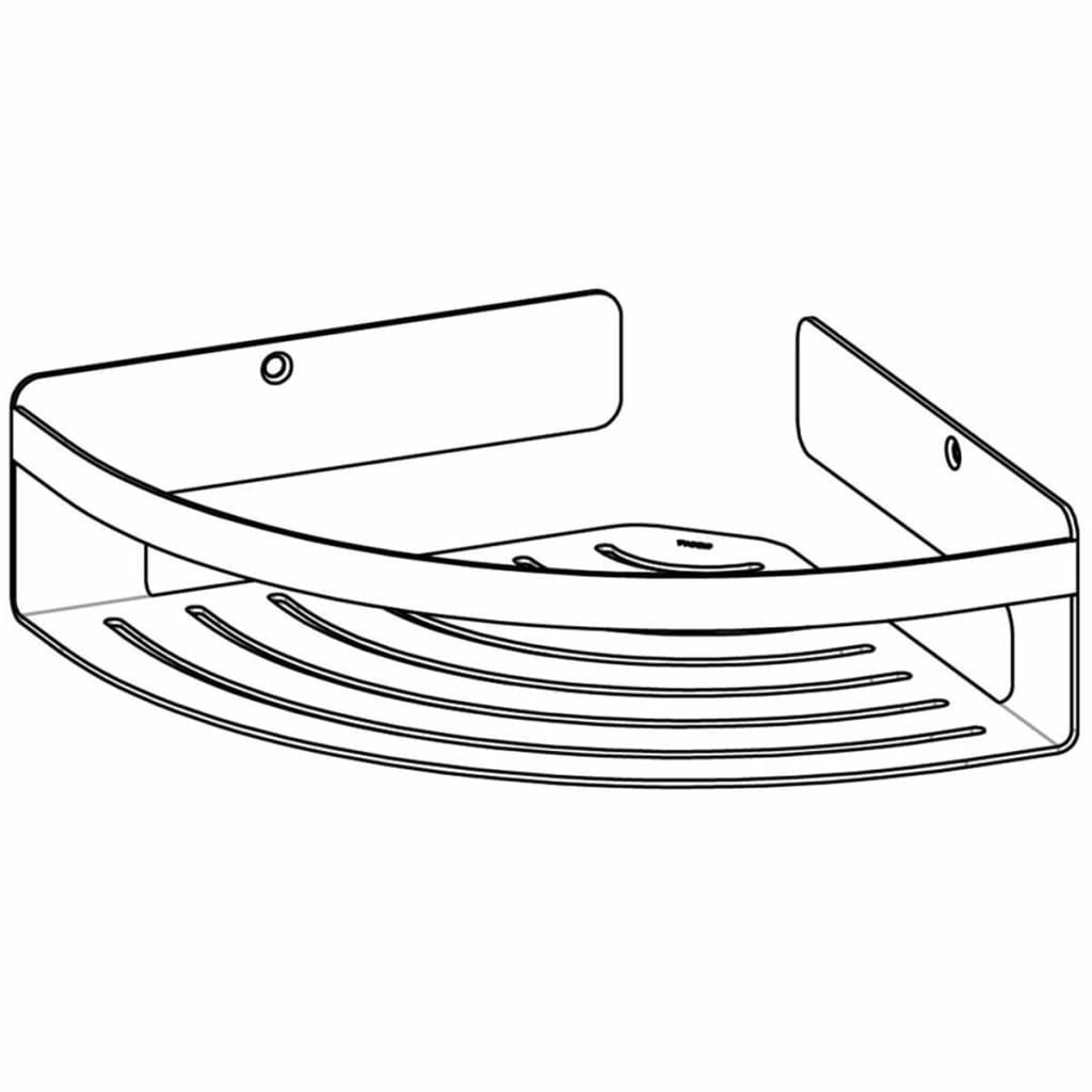 Tiger Hoekkorf Caddy chroom groot 1400630346 - AllerleiShop