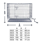 TRIXIE Bench 109x79x71 cm gegalvaniseerd - AllerleiShop