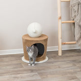 TRIXIE Kattengrot met krabbal 36x50 cm taupe - AllerleiShop