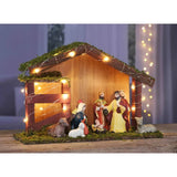 HI Kerststal met LED-verlichting - AllerleiShop