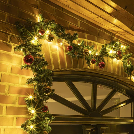 HI Kerstslinger met 80 warmwitte LED's 20 m - AllerleiShop