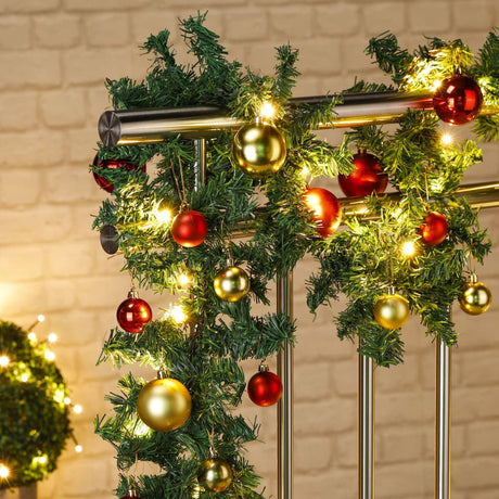 HI Kerstslinger met 80 warmwitte LED's 20 m - AllerleiShop