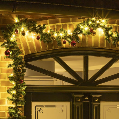 HI Kerstslinger met 80 warmwitte LED's 20 m - AllerleiShop