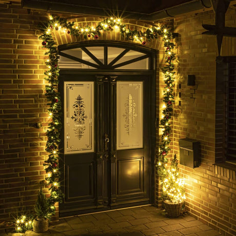 HI Kerstslinger met 80 warmwitte LED's 20 m - AllerleiShop