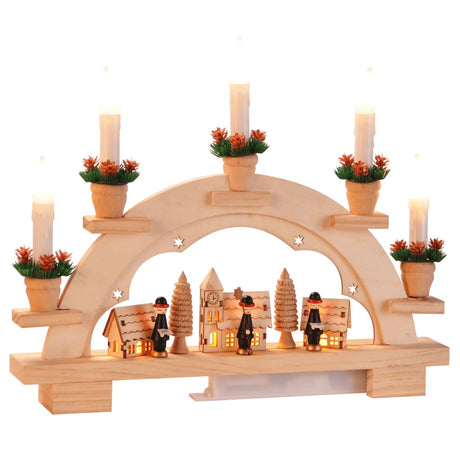 HI Kerstboog met verlichting - AllerleiShop