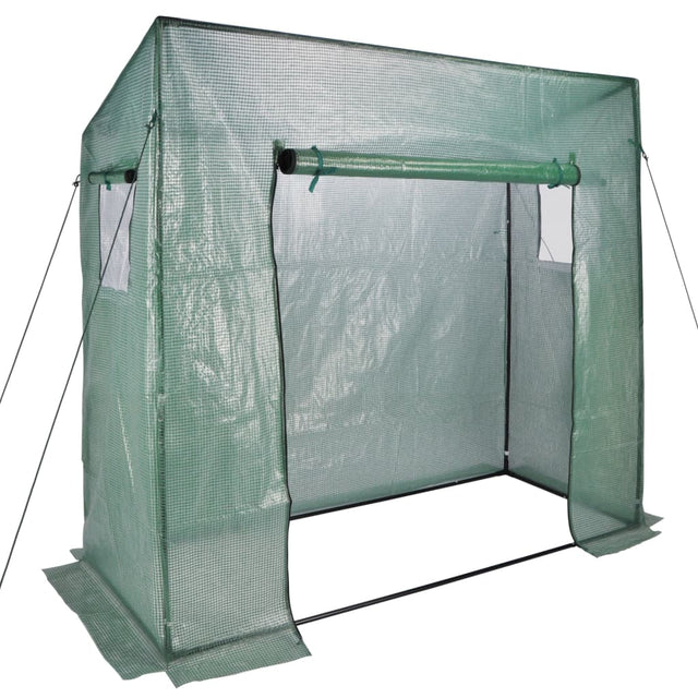 HI Kas 200x77x169/148 cm groen - AllerleiShop