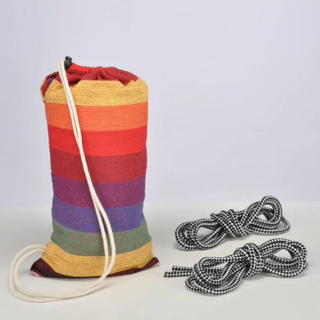 HI Hangmat 1 persoon meerkleurig - AllerleiShop