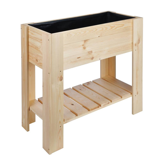 HI Plantenbak verhoogd 92x41x80 cm grenenhout - AllerleiShop