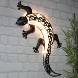 HI Tuinwandlamp Solar Gecko LED - AllerleiShop