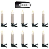 HI Minikaarsjes 10 st draadloos LED met afstandsbediening - AllerleiShop