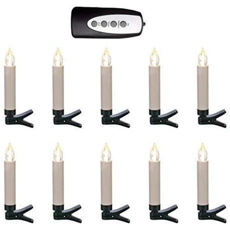 HI Minikaarsjes 20 st draadloos LED met afstandsbediening - AllerleiShop