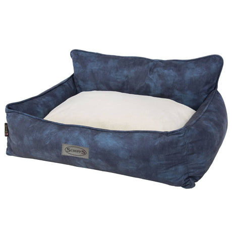 Scruffs & Tramps Hondenmand Kensington maat M 60x50 cm marineblauw - AllerleiShop