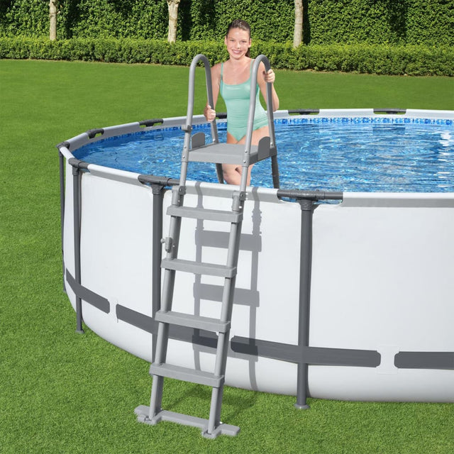 Zwembadladder Flowclear met 4 treden 132 cm