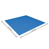 Zwembadgrondzeil Flowclear 335x335 cm