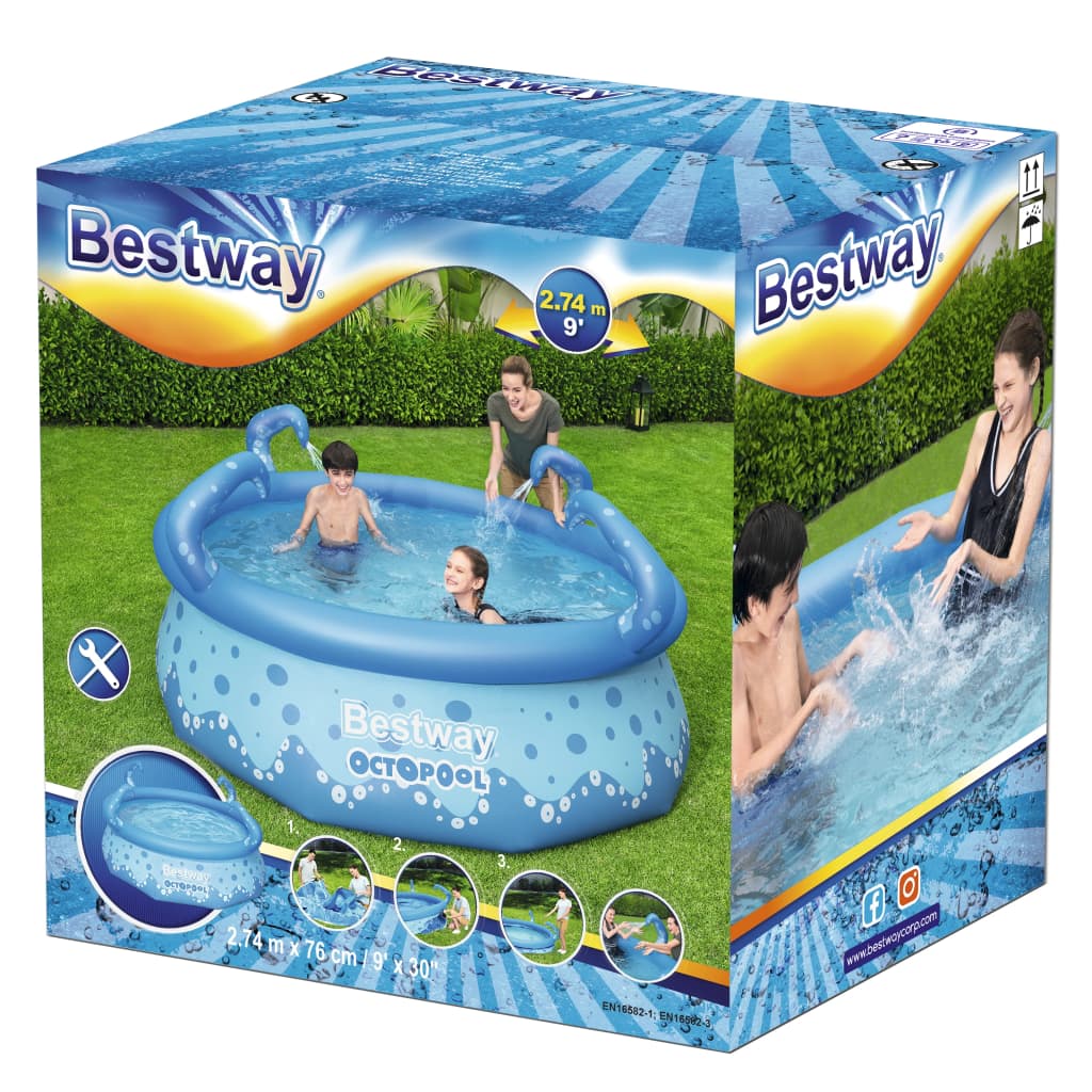 Bestway Easy Set Zwembad OctoPool 274x76 cm - AllerleiShop