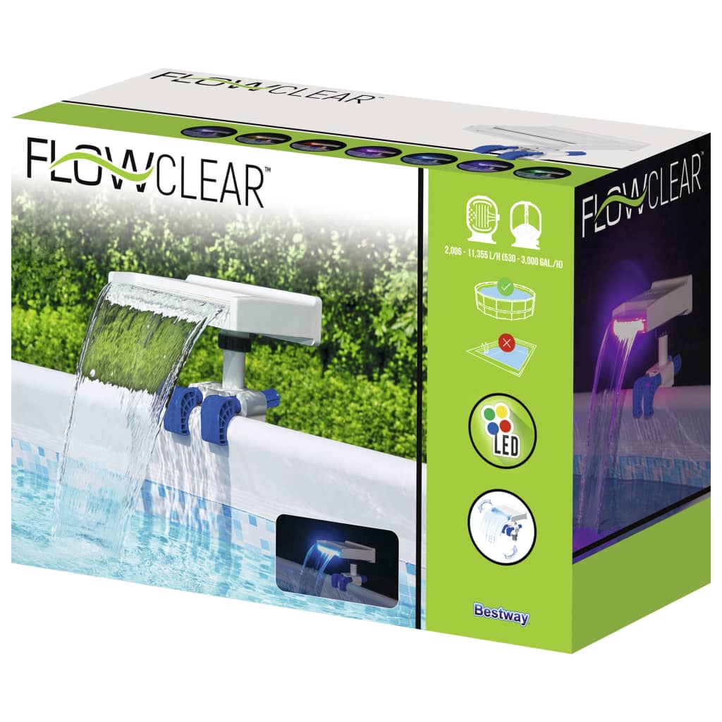 Bestway Waterval Flowclear LED rustgevend - AllerleiShop