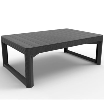 Keter Tuintafel Lyon grafietkleurig 232300 - AllerleiShop