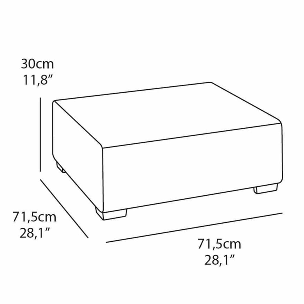 Keter Tuintafel Salta/Sapporo grafietkleurig 236104 - AllerleiShop