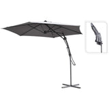 ProGarden Zweefparasol 300 cm grijs - AllerleiShop