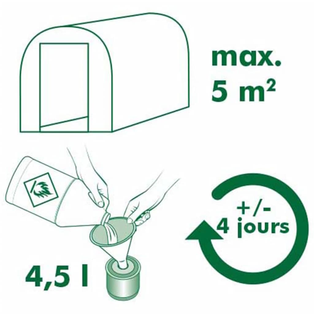 Nature Paraffine verwarmer dubbel Coldframe 4,5 L 6020426 - AllerleiShop