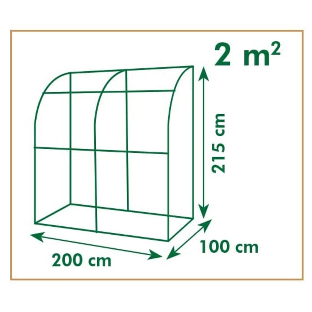 Nature Tuinkas tunnel 200x100x215 cm - AllerleiShop