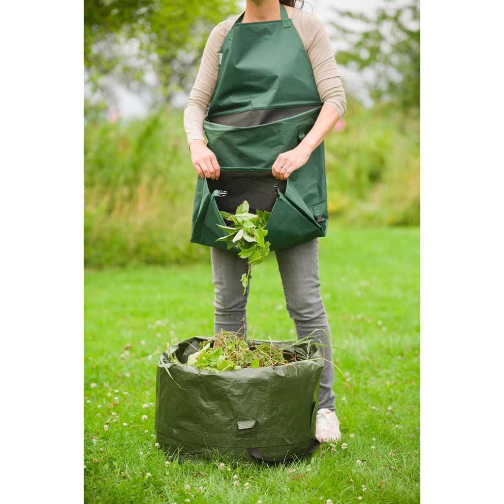 Nature Tuinschort met opvouwbare zak 130x55 cm groen - AllerleiShop