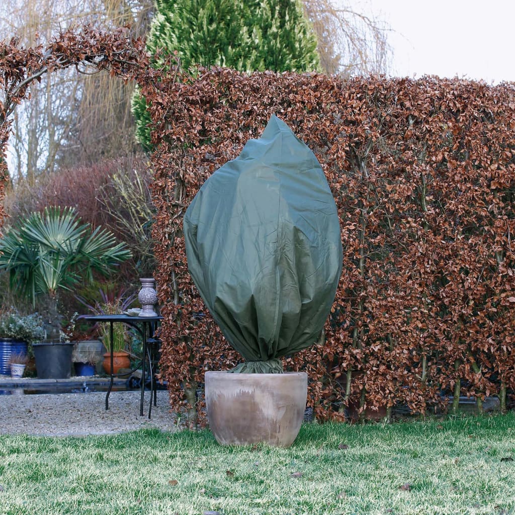 Nature Wintervliesdoekhoezen 3 st 50 g/m² 100x50 cm groen - AllerleiShop