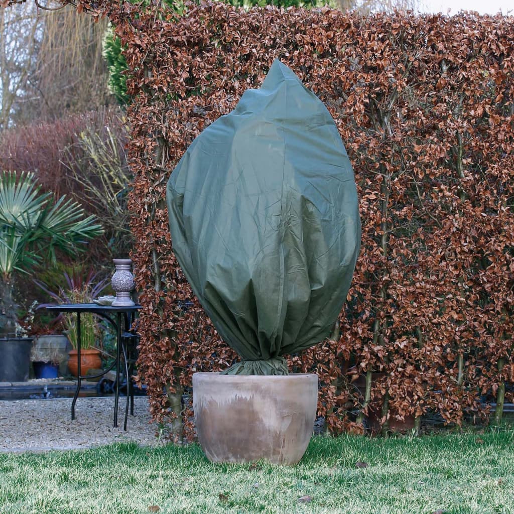 Nature Wintervliesdoekhoezen 2 st 50 g/m² 150x75 cm groen - AllerleiShop