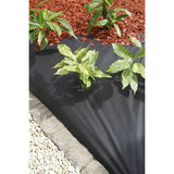 Grondbedekkingsvlies 1x20 m zwart 6030220