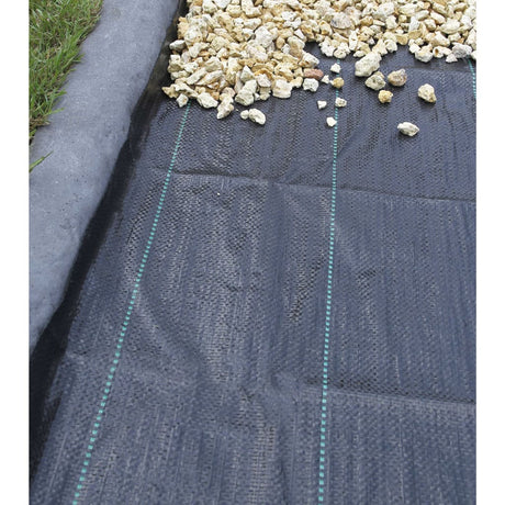 Nature Worteldoek 2x10 m zwart - AllerleiShop