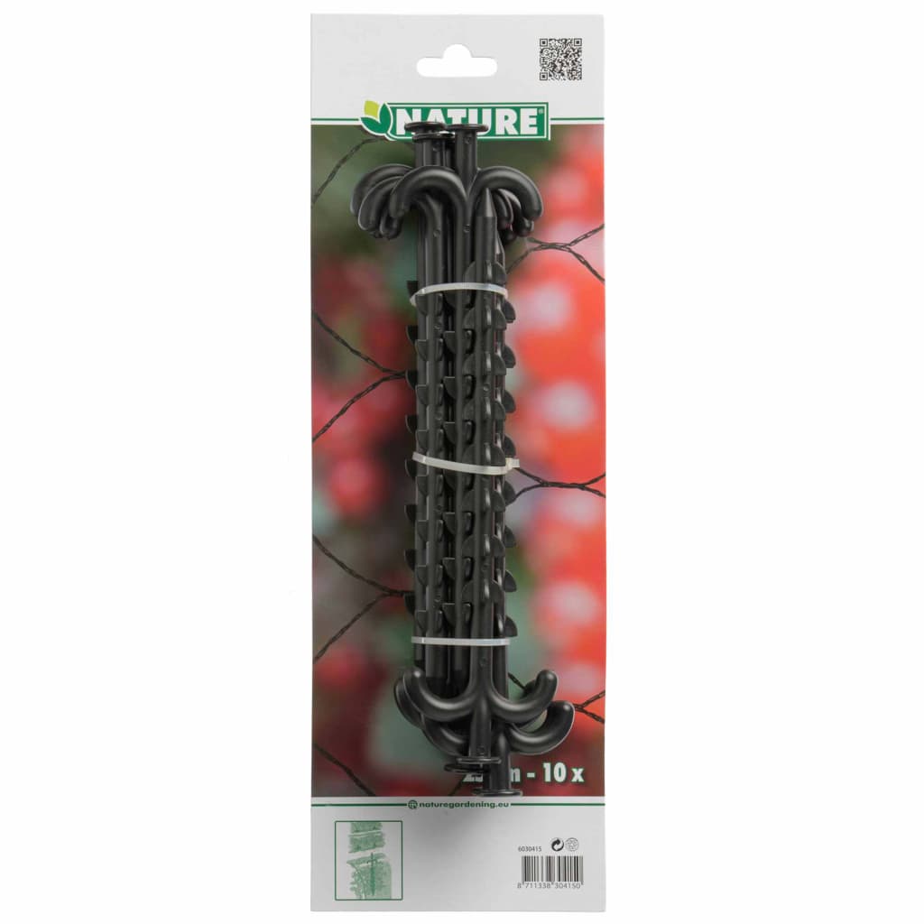 Nature 10-delige Netondersteuningsset 25 cm - AllerleiShop