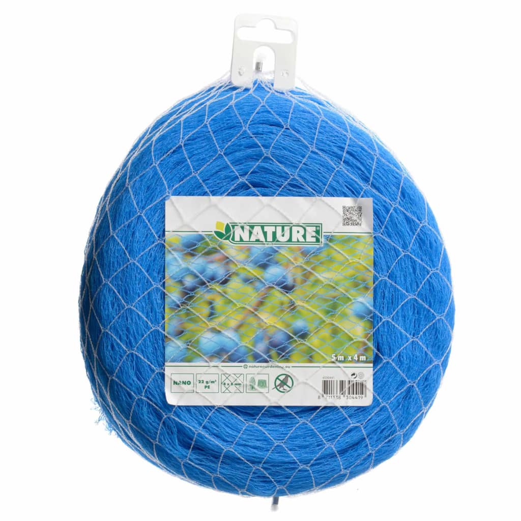 Nature Vogelnet Nano 5x4 m blauw - AllerleiShop