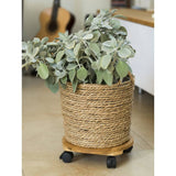 Nature Plantentrolley rond Ø30 cm bruin BPC - AllerleiShop